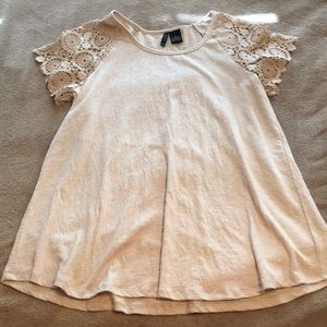 New directions lace tee